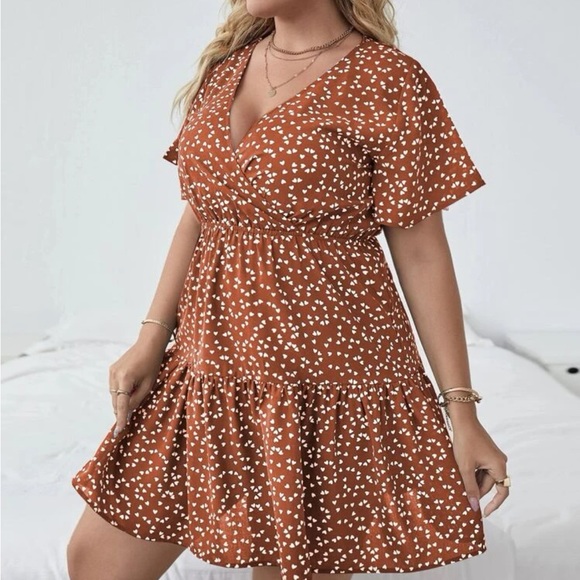 Matcha Green Plus Size Midi Dress - Boho Chic Style
